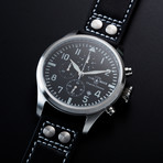 Air Blue Charlie Swiss Chronograph Pilot Quartz // CHARLIECHRONOSS