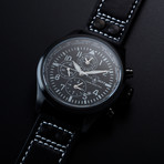 Air Blue Charlie World Time + Alarm Pilot Quartz // CHARLIEWTPVD