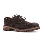 Brume Suede Brogue Derby // Vesuvio Ebony (Euro: 39)