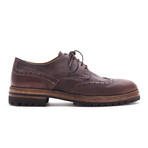 Edisson Leather Brogue Derby // Pesca Wash Brown (Euro: 40)