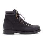 Houston Leather Boot // Split Coupe Black (Euro: 40)