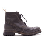 Brume Leather Brogue Boot // Vega Crust Black (Euro: 39)