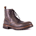 Brume Leather Brogue Boot // Vega Crust Grey (Euro: 39)