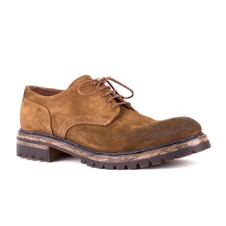 Brume Suede Derby // Vesuvio Tobacco (Euro: 39)