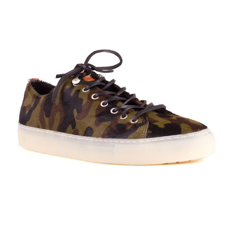 Barney Horse Hair Sneaker // Muschio Camo (Euro: 39)