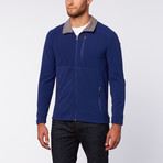 Micro Fleece Zip Jacket // Royal Blue (2XL)