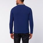 Micro Fleece Zip Jacket // Royal Blue (M)