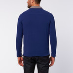 Micro Fleece Zip Jacket // Royal Blue (L)