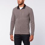 Micro Fleece Zip Jacket // Grey (L)