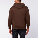 Micro Fleece Hoodie // Chocolate (S)