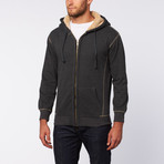 Hooded Sherpa Fleece // Charcoal (S)