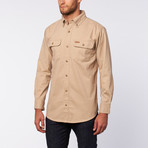 Twill Work Shirt // Khaki (2XL)