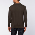 Sueded Cotton Zip Jersey // Grey (L)