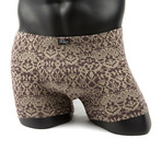 Boxer Brief // Purple + Brown (2XL)