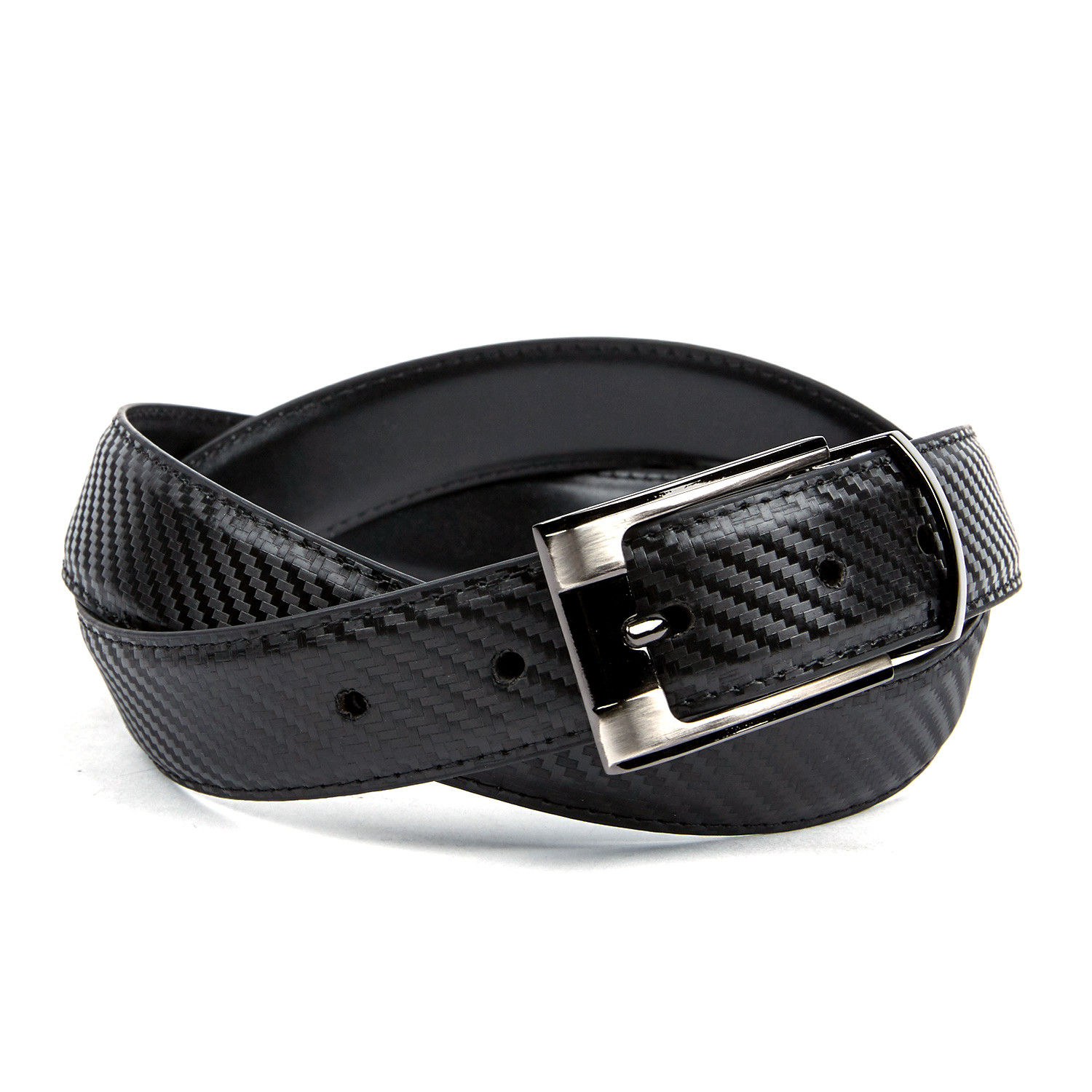 30 mm Gunmetal Tech Belt // Black (32) - Ike Behar Accessories - Touch ...
