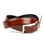 Burnished Reversible Belt // Yucatan + Black (32)
