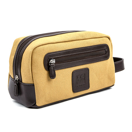 SingleZip DOPP Kit // Khaki