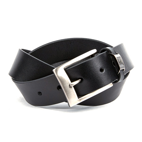 35mm Cut Edge Belt // Black (32)