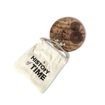 A History of Time // Lasercut Coasters