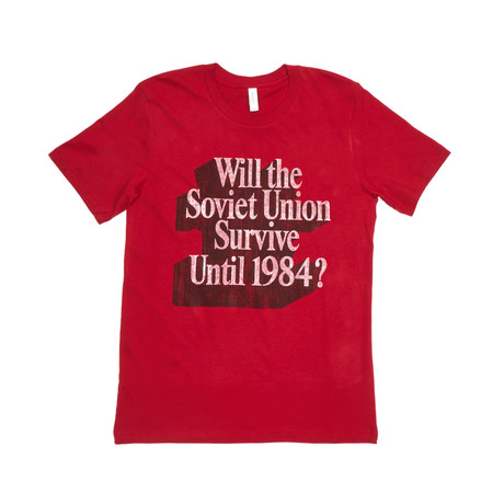 Will The Soviets Survive Tee // Cardinal (S)