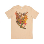 Birds of North America Tee // Cream (XL)