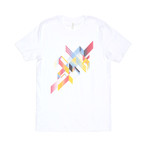 Rainbow Prism Tee // White (S)