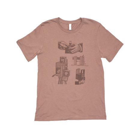 Billow Camera Tee // Pebble (S)