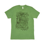 Circuit Board Tee // Leaf (M)