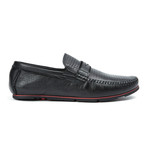 Gorky Leather Moc Toe Driver // Black (US: 12)