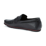 Gorky Leather Moc Toe Driver // Black (US: 8)