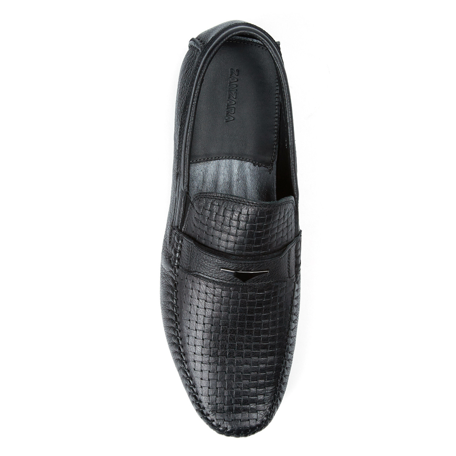 Gorky Leather Moc Toe Driver // Black (US: 8) - Zanzara Shoes - Touch ...