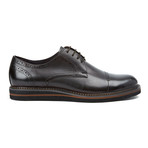 Ucello Cap Toe Quarter Blucher // Brown (US: 11.5)