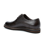 Ucello Cap Toe Quarter Blucher // Brown (US: 11.5)