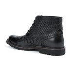 Modena Short Wing Brogue Boot // Black (US: 8)