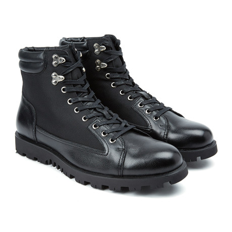 Cermona Leather Boot // Black (US: 8)