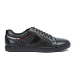 Rhythm Captoe Leather Sneaker // Black (US: 8)