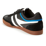 Super Harrier Leather Trainer // Black + White (US: 11)