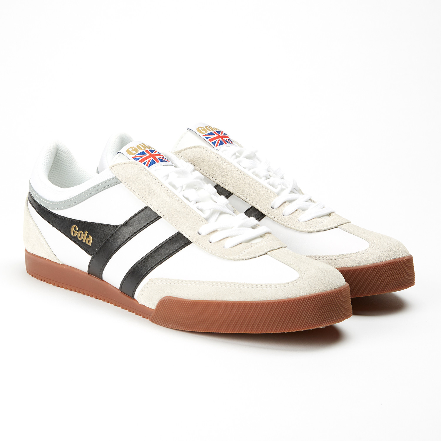 Super Harrier Leather Trainer // White 