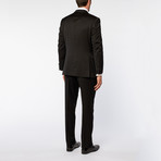 Ike Behar Formalwear // Notch Slim Fit Nested Tuxedo // Black (US: 48R)