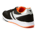 Samurai Trainer // Black + Orange + Silver (US: 13)