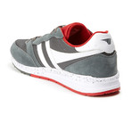 Samurai Trainer // Grey + Red + White (US: 9)