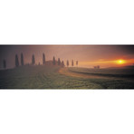 Tuscany House Sunset (12"H" x 36"L)