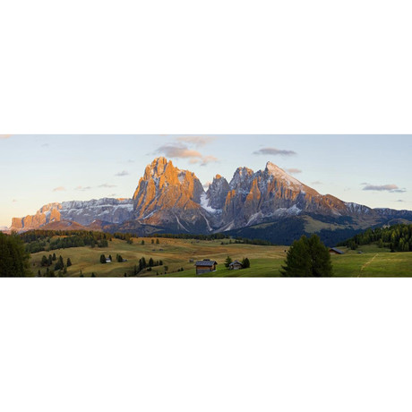 Seiser Alm and Dolomites (12"H" x 36"L)