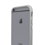 Bezel Case // Silver (iPhone 6/6S)