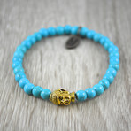 Buddha Bracelet // Turquoise (Medium)