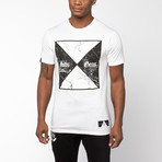 Marble Floor T-Shirt // White (L)