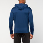 Element Pullover Hoodie // Estate Blue + Asphalt (L)