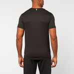 Tech Mesh Admiral Tee // Black (L)