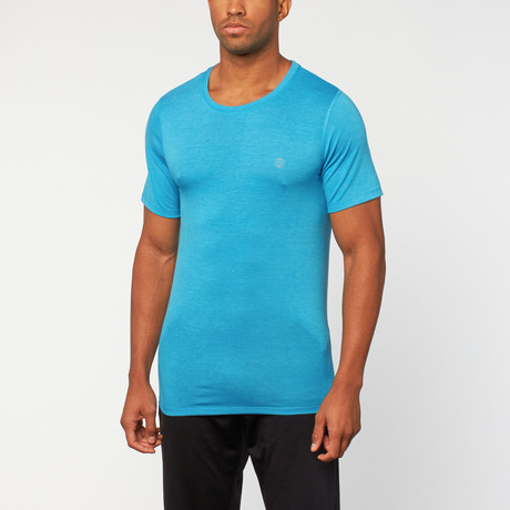 Back to Basics Tee // Heather Blue Danube (S)