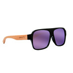 Bomber 2.0 Beechwood // Gloss Black (Polarized Brown)